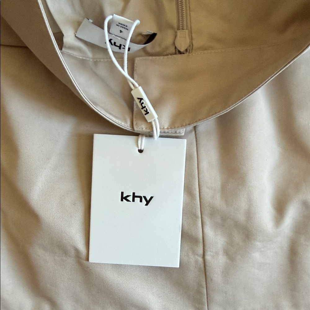NWT KHY Cream Mini Skirt - Picture 5 of 10